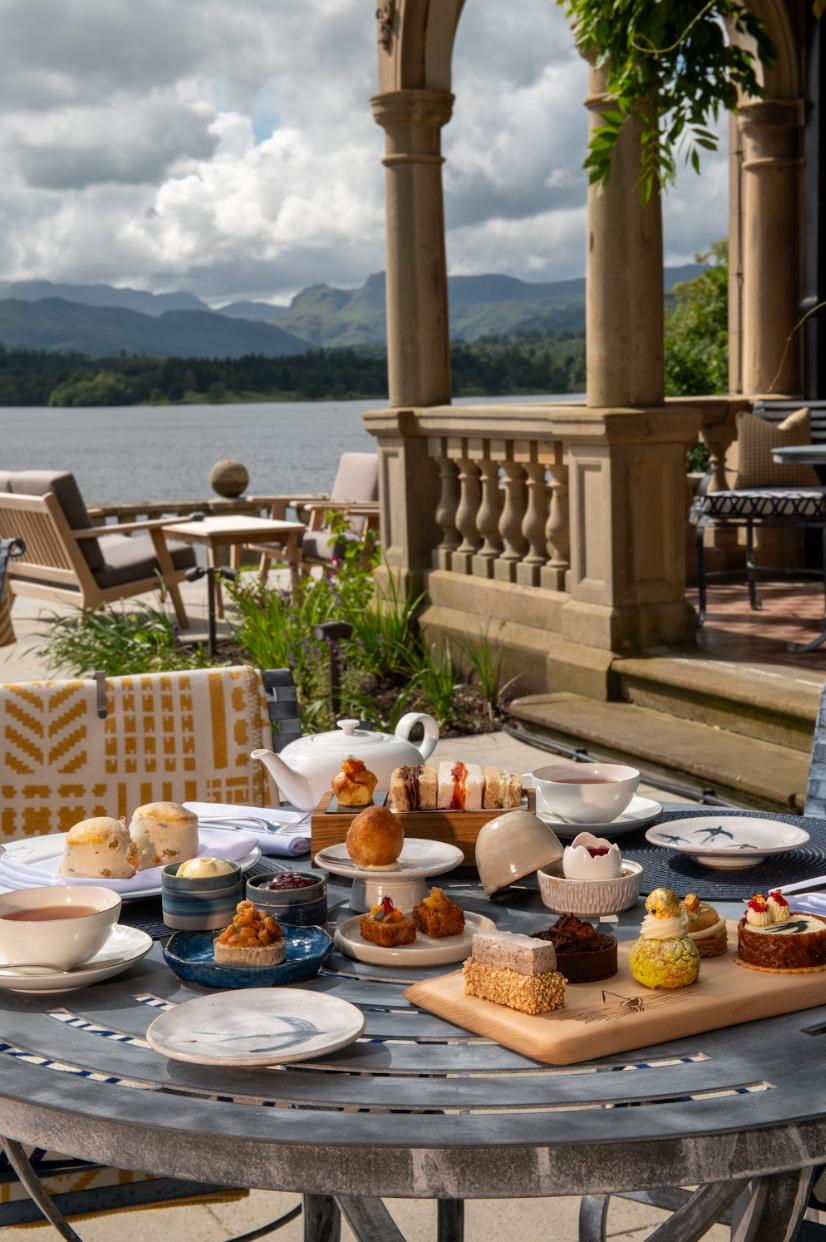 Afternoon tea by the lake