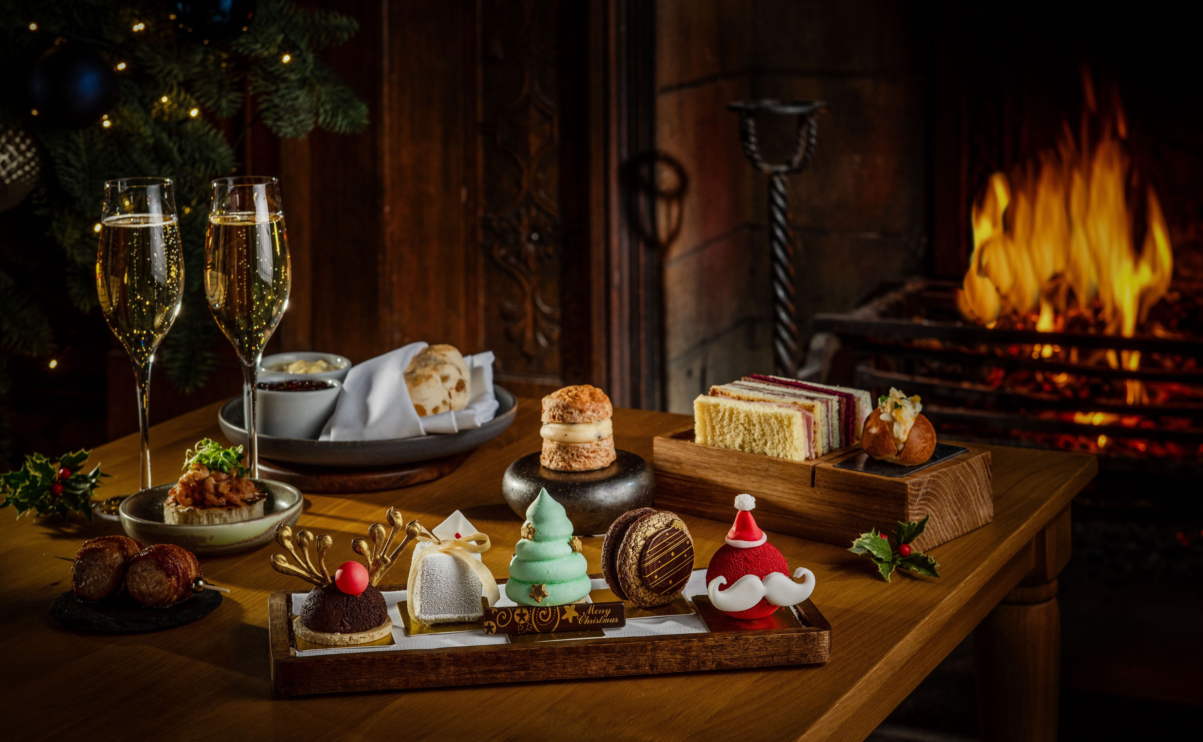 Festive afternoon tea